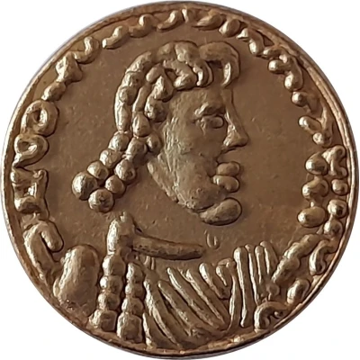 Tremissis d'or de Constantine IV ND front