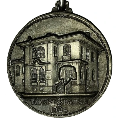 Türkiye İş Bankası 50th Year Medal front