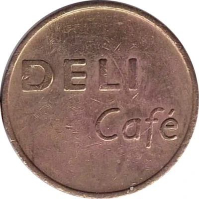 Vending Machine Token - Deli Café ND front