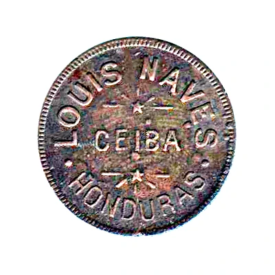 Wage Token (Louis Naves Ceiba) ND front