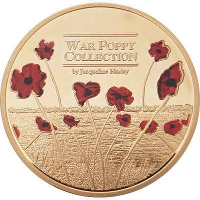 War Poppy Collection "5 Planes" Gold Plated ND back