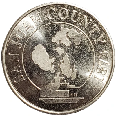 Washington State Centennial San Juan County, Washington front