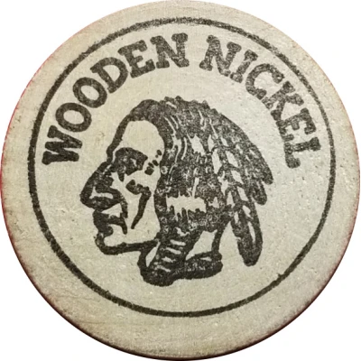 Wooden Nickel - The Great American Toy Company (Cerritos, CA.) ND back