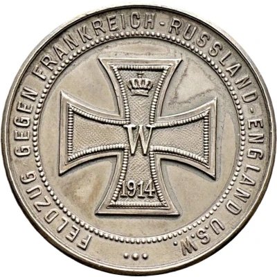 World War I - Duke Albrecht of Württemberg back