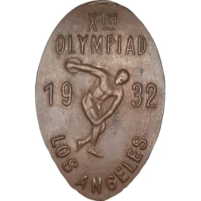 Xth Olympiad Los Angeles, California front