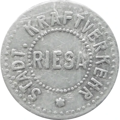 Zahl Marke - Riesa (Städt Kraftverkehr) ND front