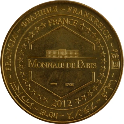 jeton touristique - Monnaie de Paris - Caissargues - Salon des collectionneurs et placomusophiles back