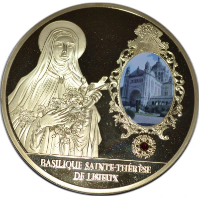 médaille BASILIQUE SAINTE-THERESE DE LISIEUX ND front