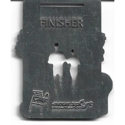 médaille-Semi-marathon International de Nice Finisher back