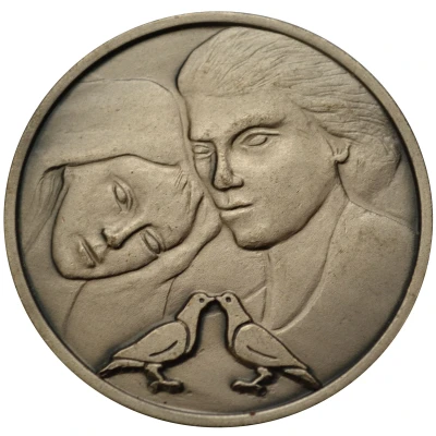 médaille noces d'or ville de Charleval ND front